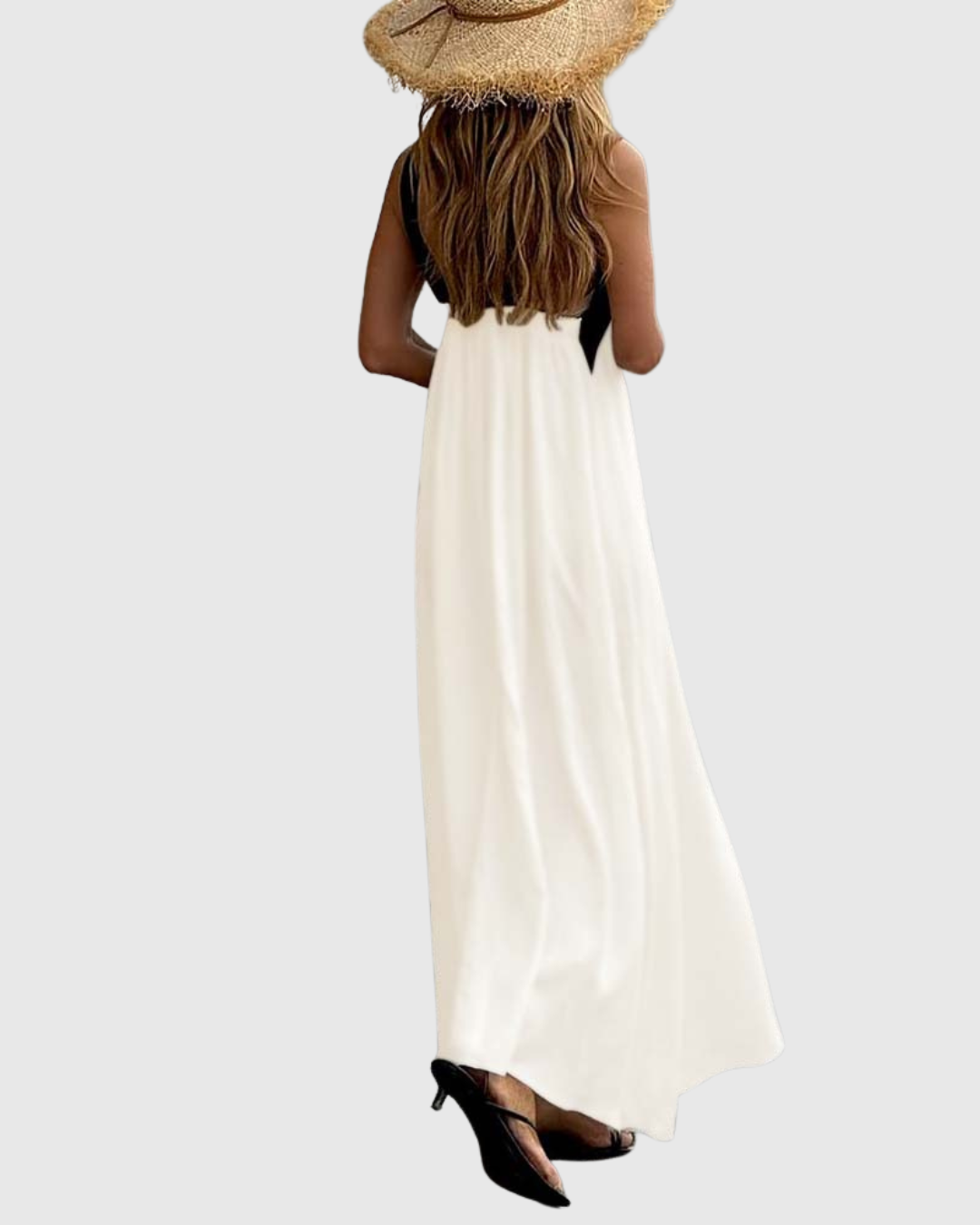 Orla | Vestido de cuello cruzado 