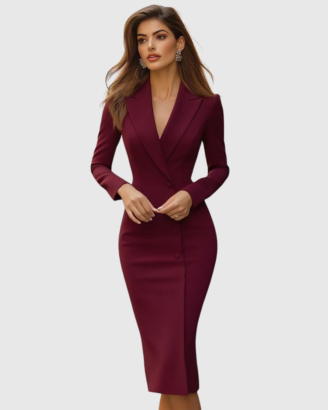 Selene | Elegante vestido midi a medida