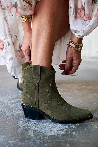 Éla™ | Botines cortos de ante 