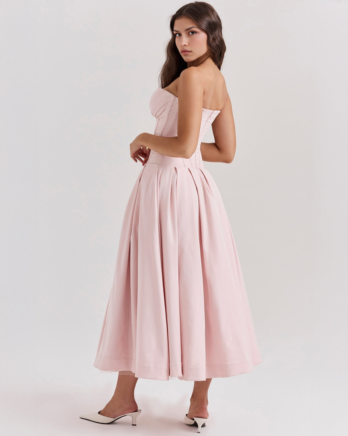 Vestido midi Amalfi