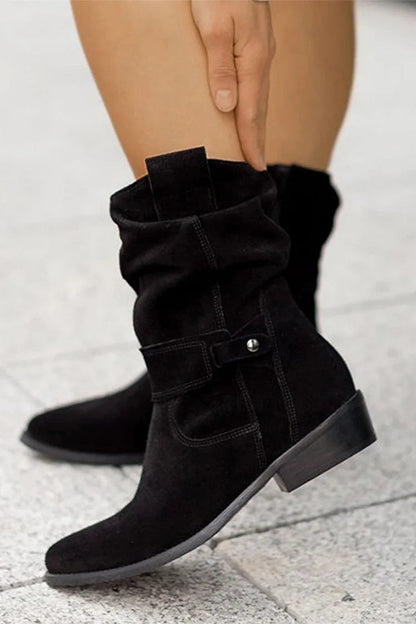 Cléa™ | Botines de ante suave 