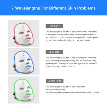 Red Therapy Facial Mask