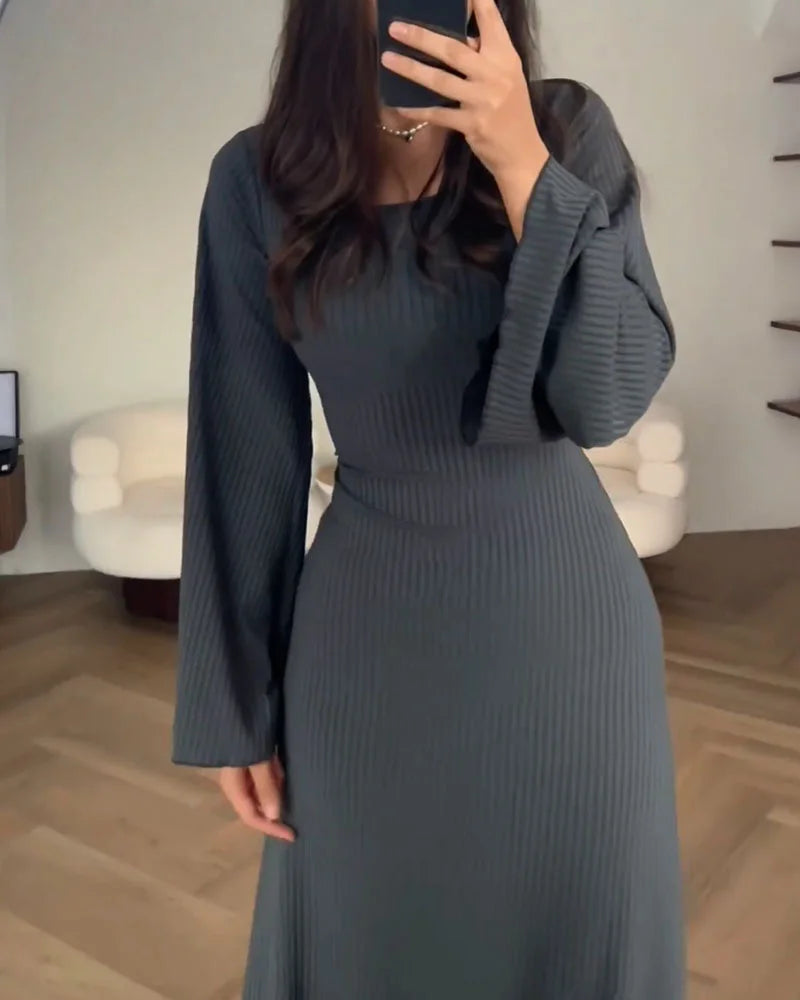 Carina™ | Vestido midi escalonado
