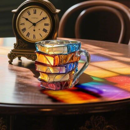 Taza 3D para el placer de la lectura hecha a mano 