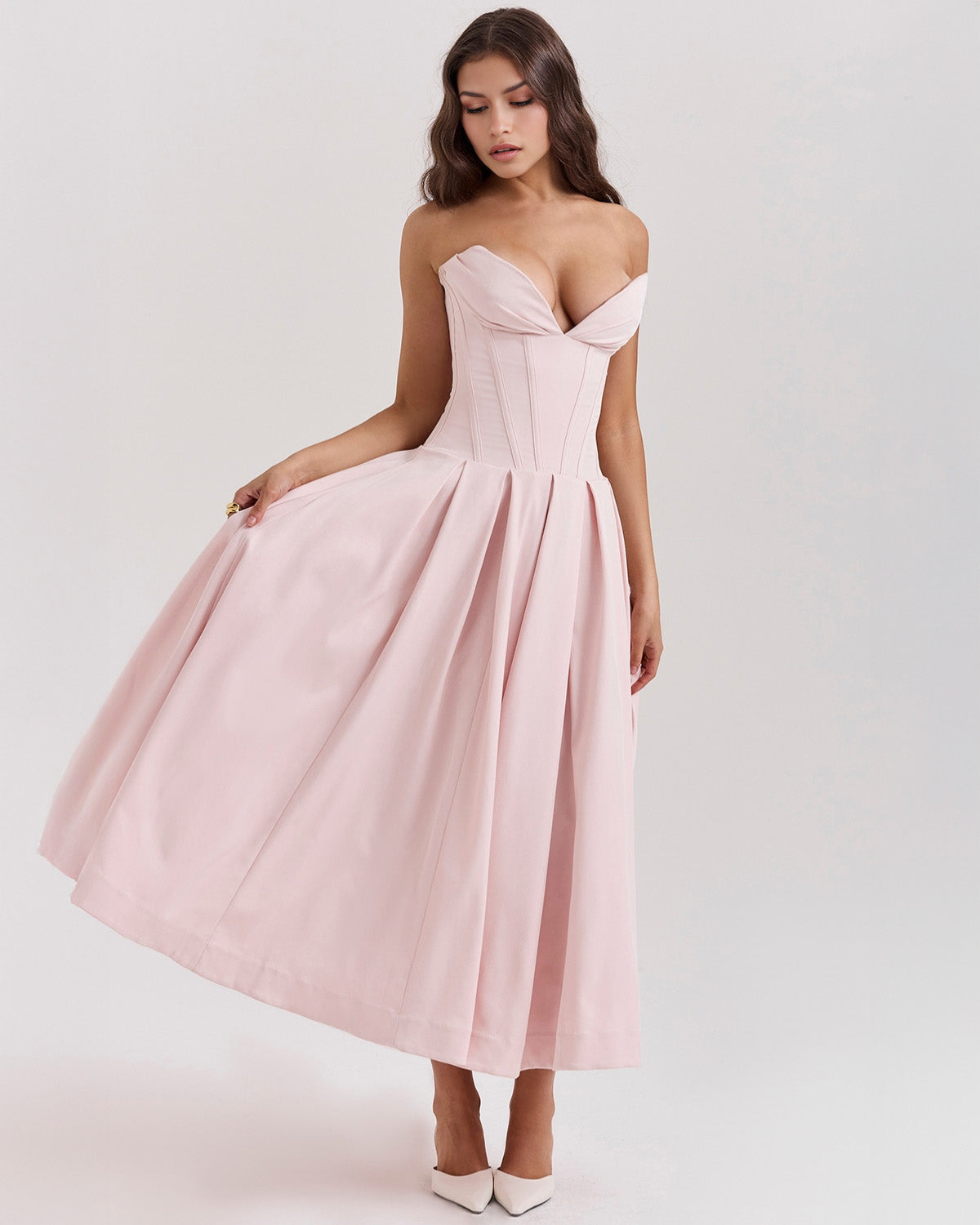 Vestido midi Amalfi