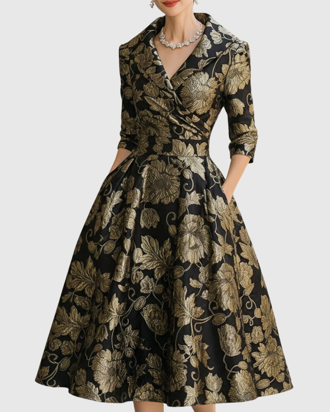 Moren | Vestido midi floral