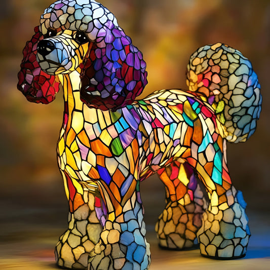 Gigi | Lámpara Magisk para perros en vidrio coloreado