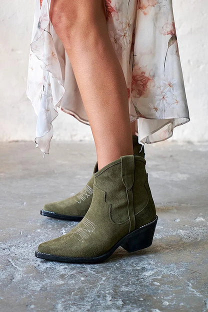 Éla™ | Botines cortos de ante 