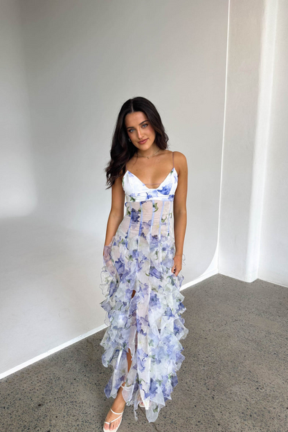 Opal™ | Vestido largo bordado