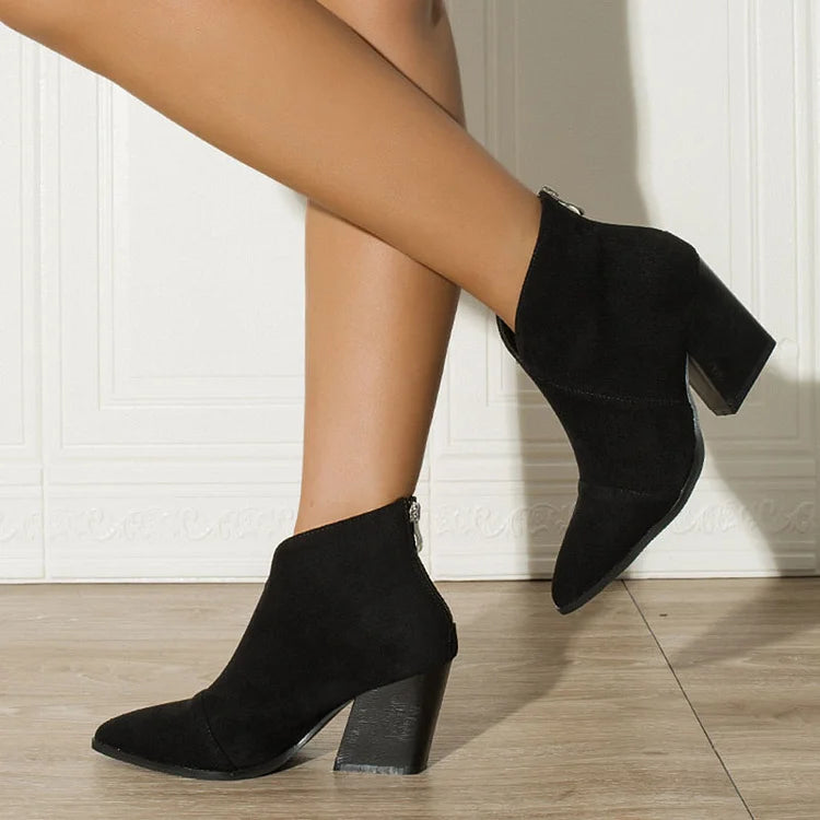 Céne™ | Botines elegantes de ante 