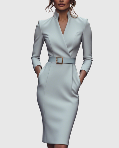 Clariel | Vestido midi refinado