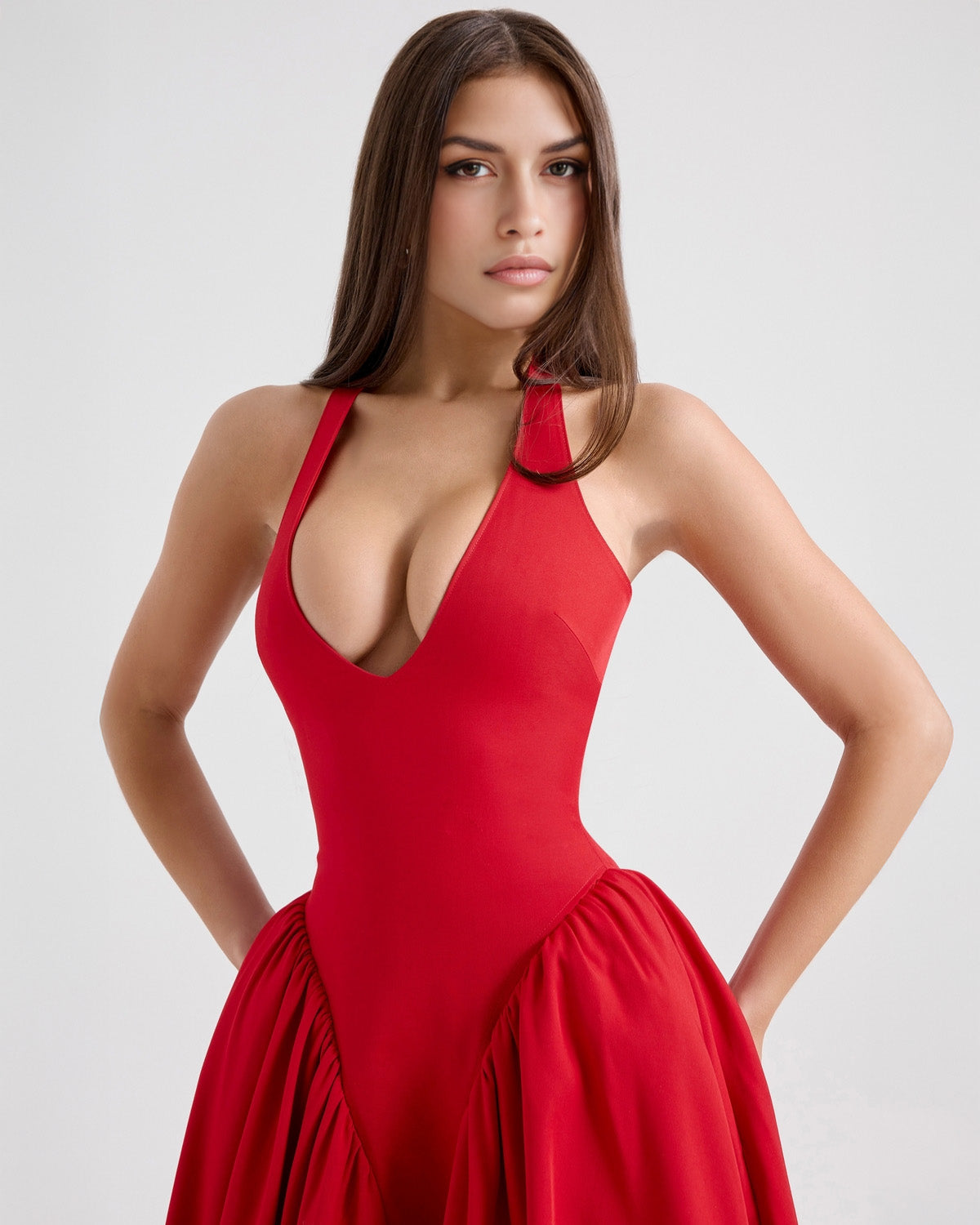 Vestido midi Monroe
