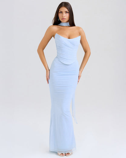Vestido largo Malu 