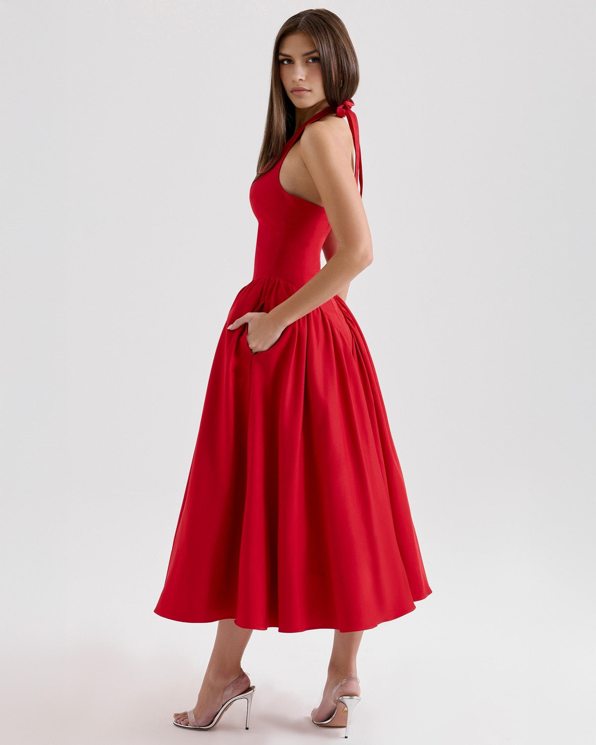 Vestido midi Monroe