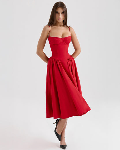 Vestido midi Monroe