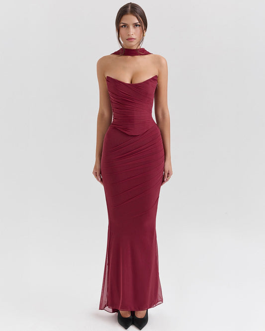 Vestido largo Malu 