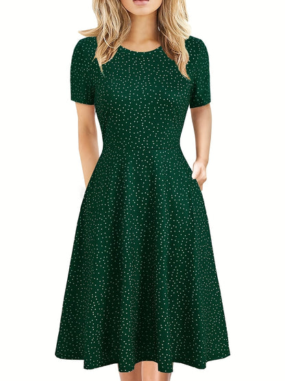 Even | Vestido retro de verano de corte A