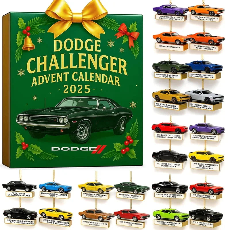 Calendario de Adviento del Dodge Challenger 2025 