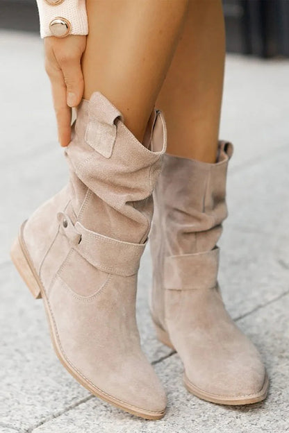 Cléa™ | Botines de ante suave 
