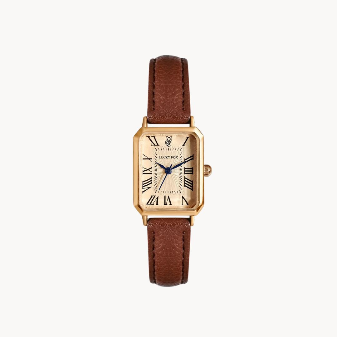 Hermoso reloj de cuero
