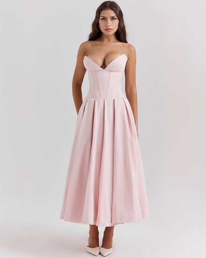 Vestido midi Amalfi