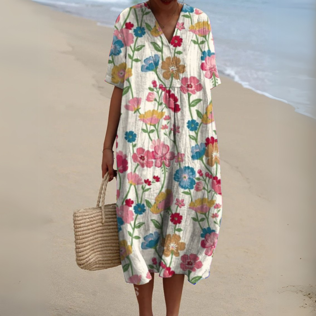 Audrey - Elegante vestido floral