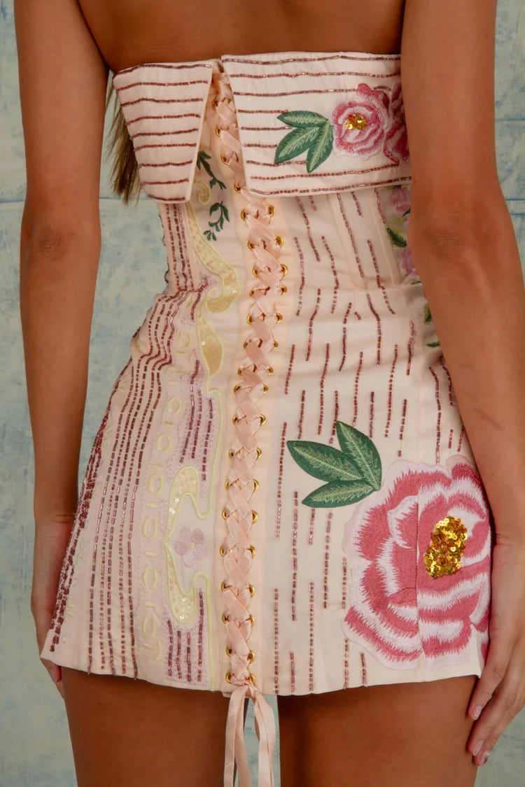 Katherine™ | Vestido con mangas abullonadas