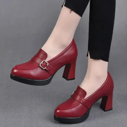 Amara™ - Mocasines de tacón atemporales