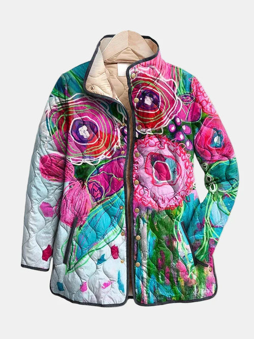 Arianne | Chaqueta elegante con estampado floral