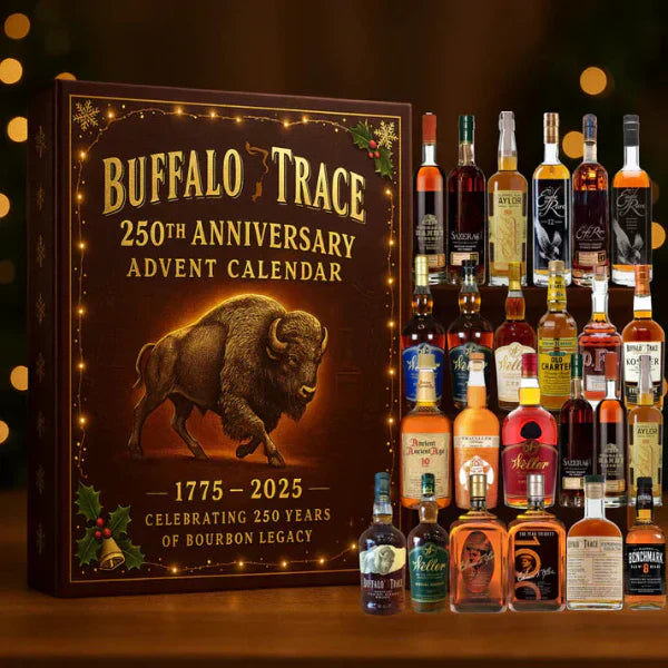 Calendario de Adviento de Jack Daniel's y Buffalo Trace 2025