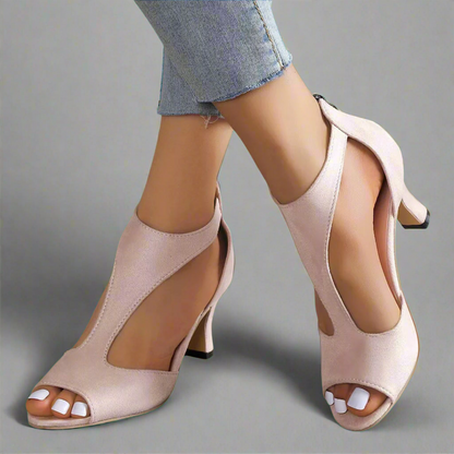 Heidrun | Sandalias de tacón elegantes y cómodas