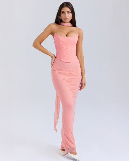 Vestido largo Malu