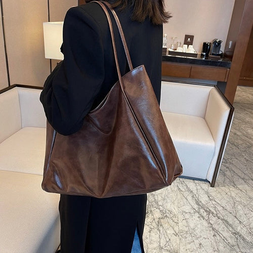 Amara - Bolso de piel retro
