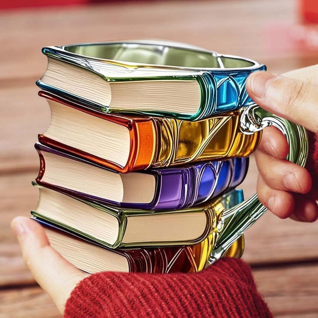 Taza 3D para el placer de la lectura hecha a mano 