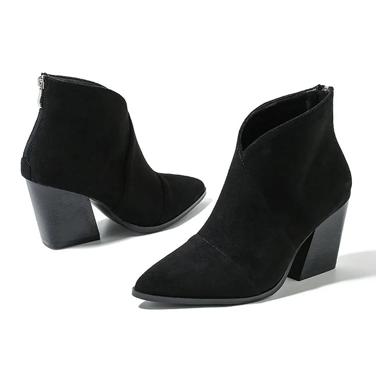 Céne™ | Botines elegantes de ante 