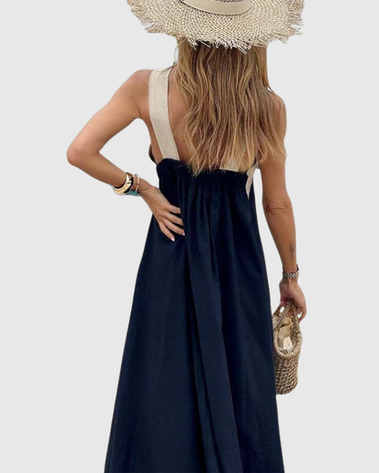 Orla | Vestido de cuello cruzado 