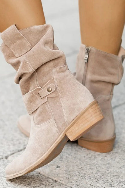 Cléa™ | Botines de ante suave 
