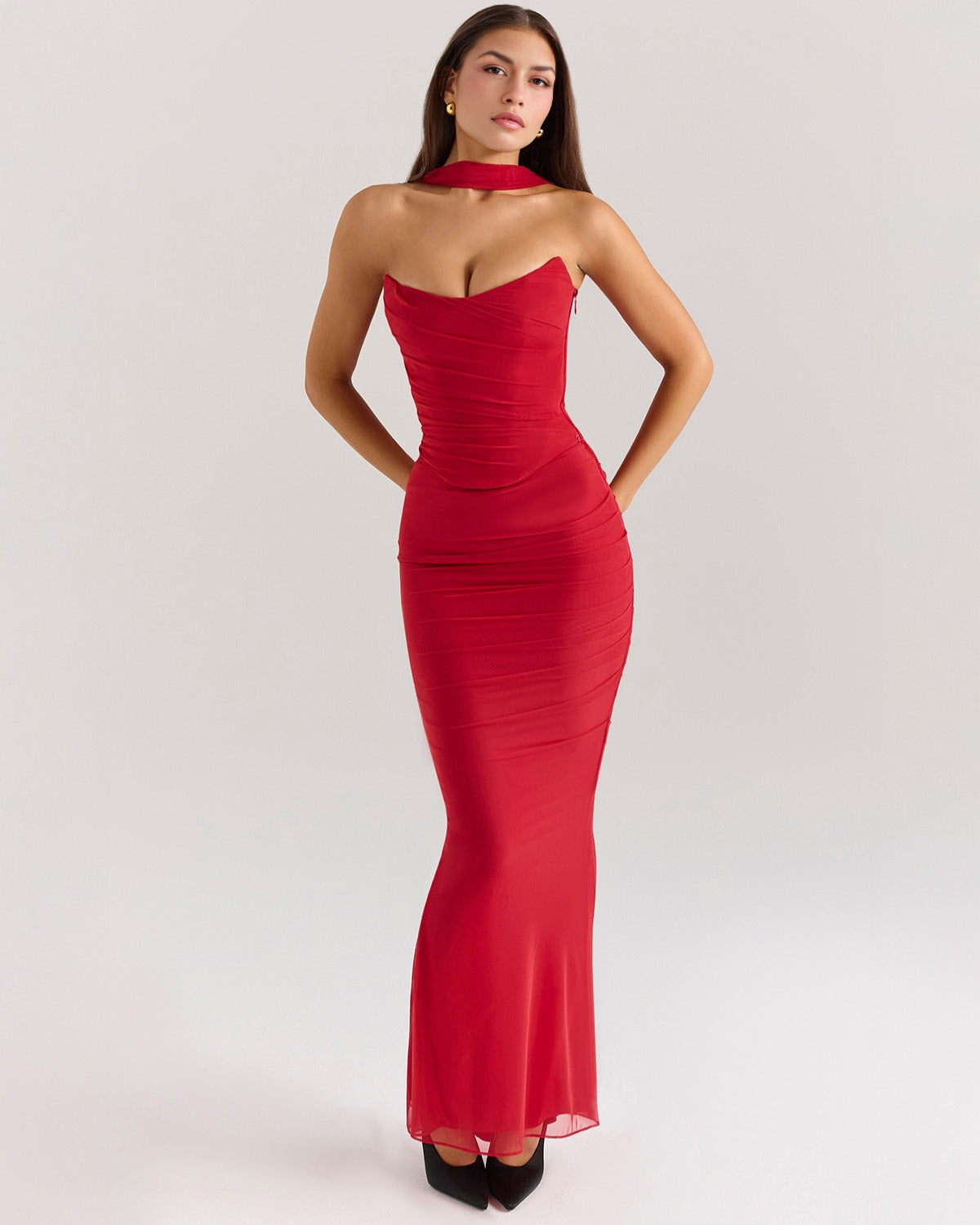 Vestido largo Malu