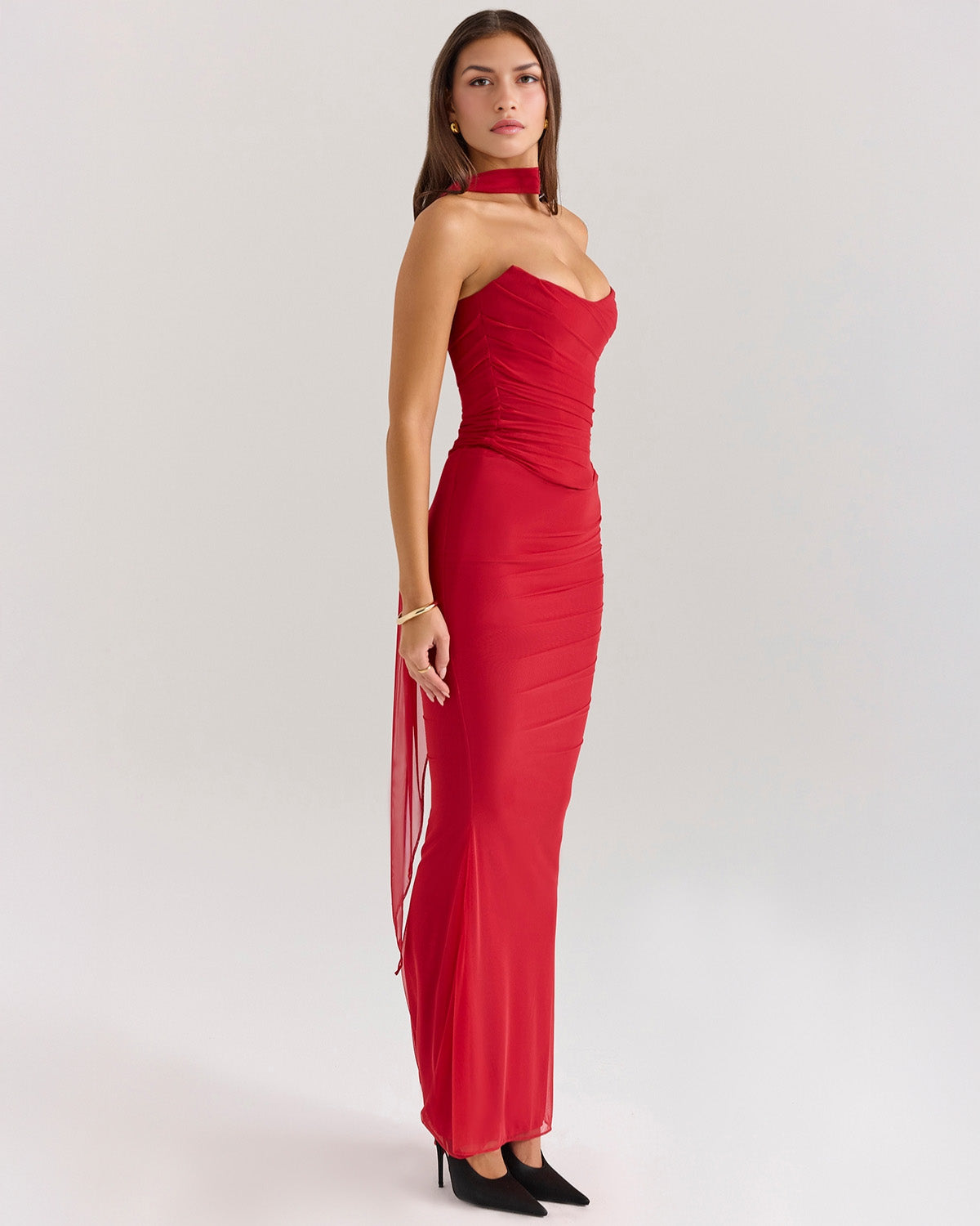 Vestido largo Malu