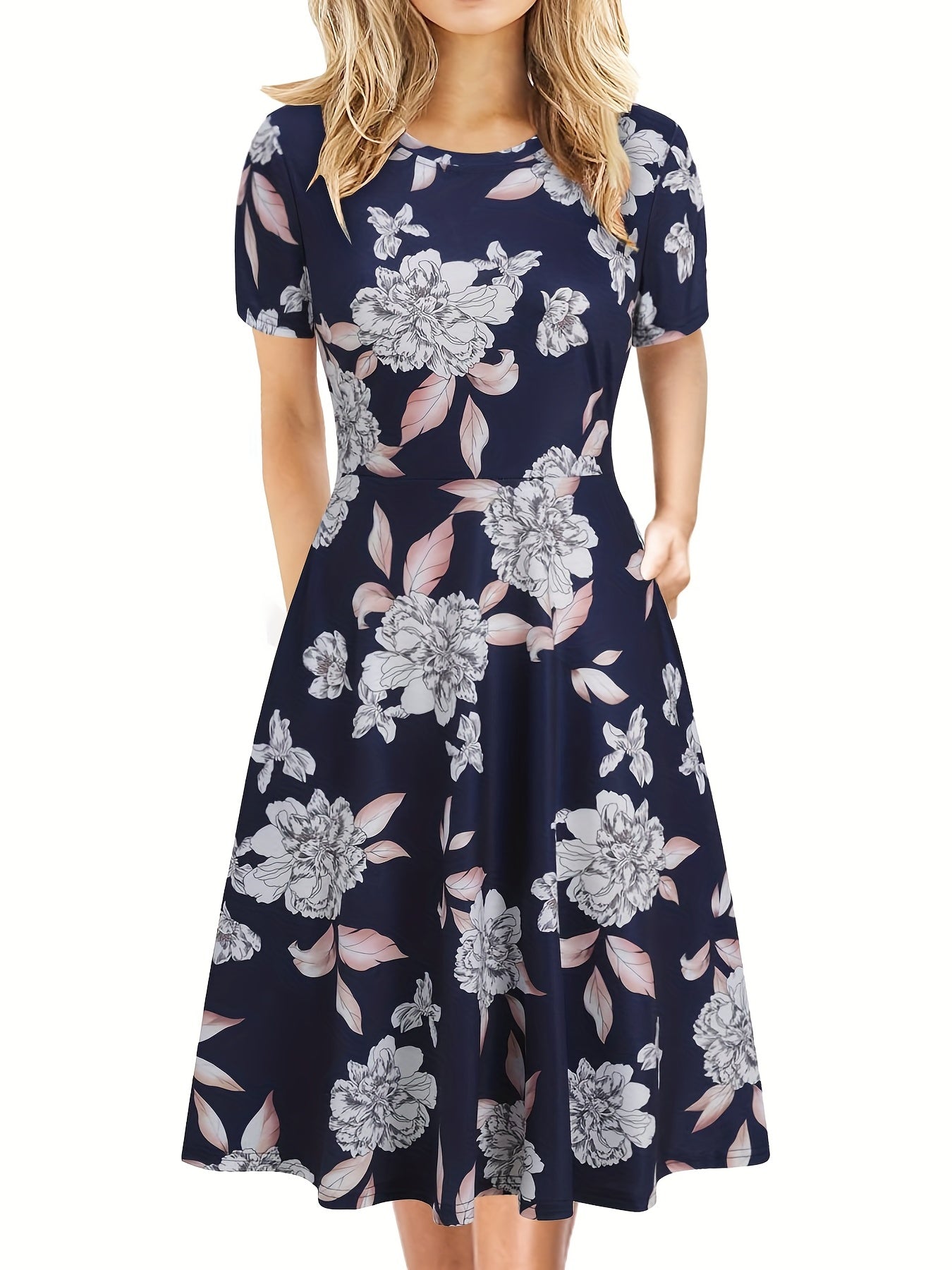Even | Vestido retro de verano de corte A