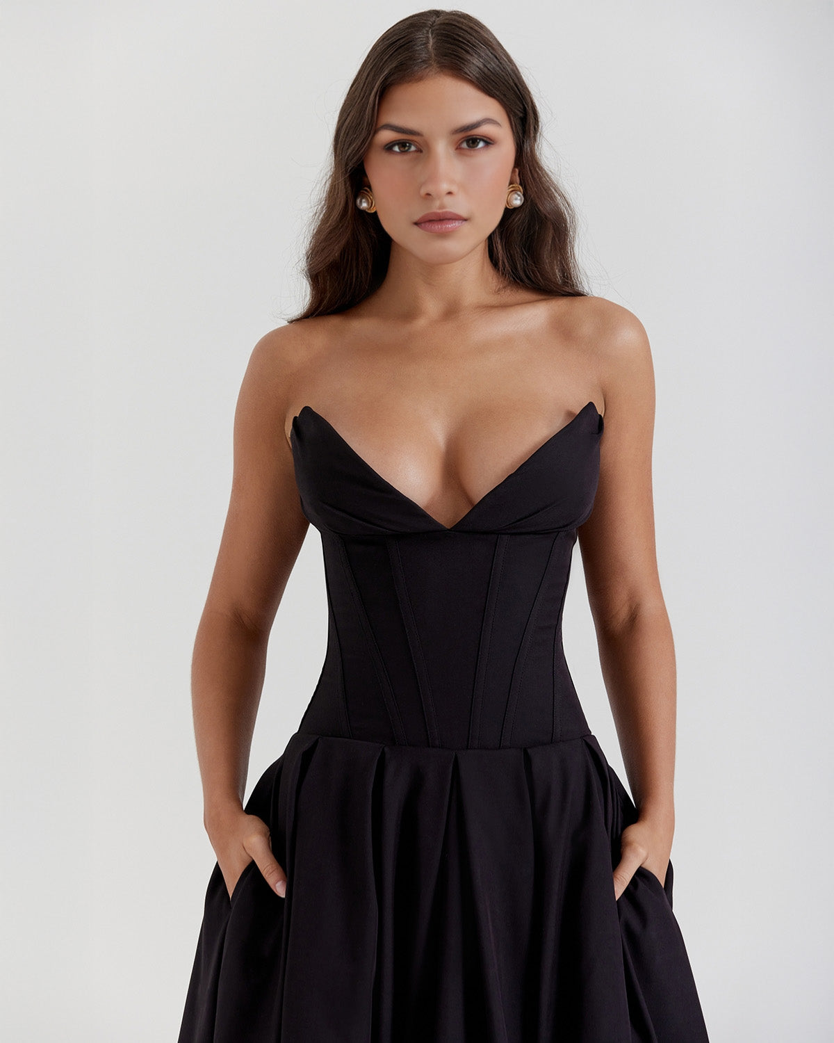 Vestido midi Amalfi