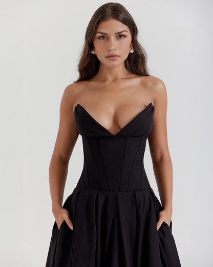 Vestido midi Amalfi