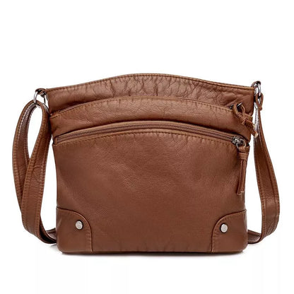 Freya - Bolso de hombro de cuero