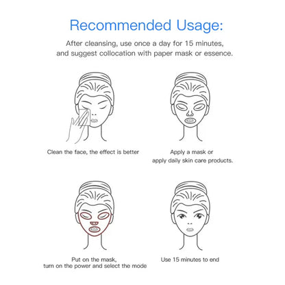 Red Therapy Facial Mask