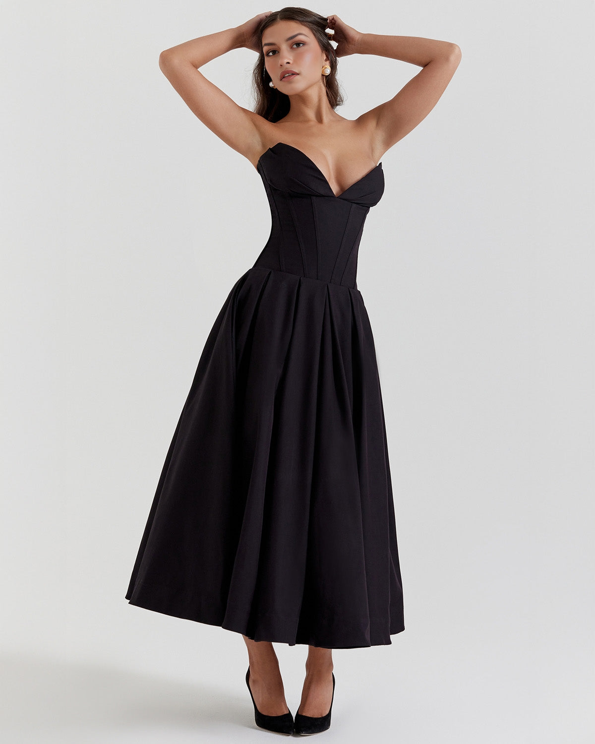 Vestido midi Amalfi