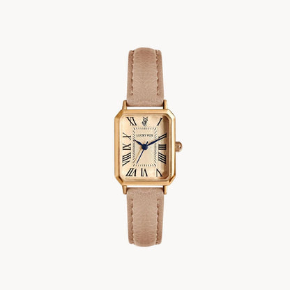 Hermoso reloj de cuero