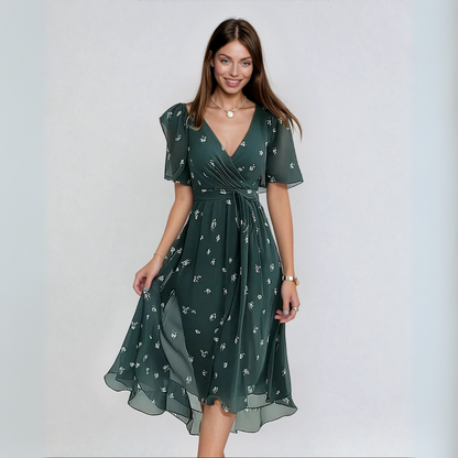 Lena | Vestido de manga corta
