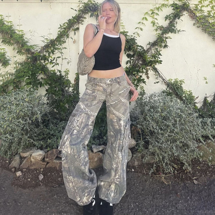 Amorza™ | Pantalones cargo de camuflaje