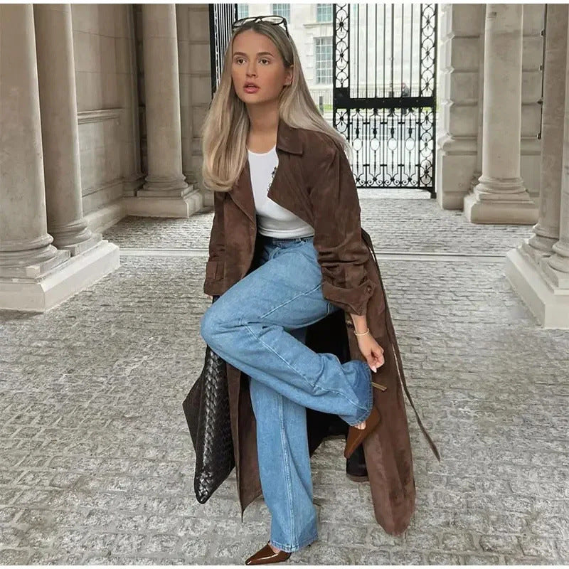 Azura™ | Gabardina de ante
