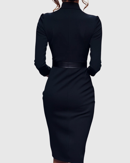 Clariel | Vestido midi refinado